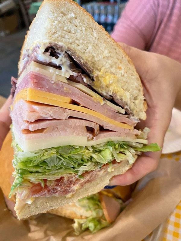 Poor Boy Sandwich - it’s huge!